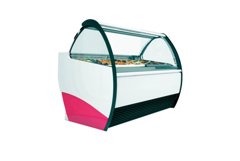 Vetrina per gelateria