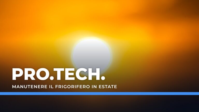 Manutenere il frigorifero in estate