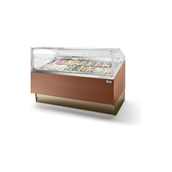 Vetrina per gelateria