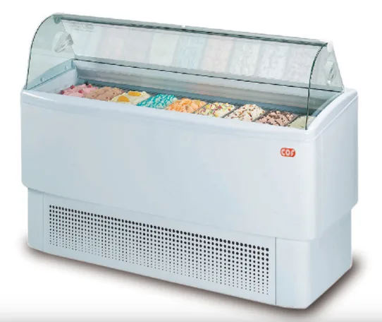 Vetrina gelato usata 10 gusti usato a Roma