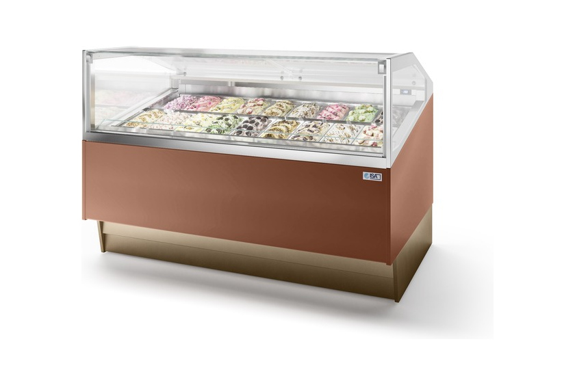 Vetrina gelato ISA Supercapri